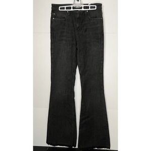 Smith & Rogue Womens No.77 38x32 Pirate Black Denim Jeans Western Cowgirl No Hem